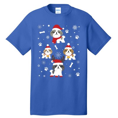 Shih Tzu Christmas Gift Costume Tall T-Shirt