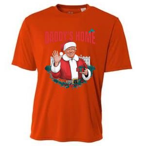 Santa Trump Christmas 2024 New President Cooling Performance Crew T-Shirt