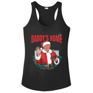 Santa Trump Christmas 2024 New President Ladies PosiCharge Competitor Racerback Tank