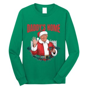 Santa Trump Christmas 2024 New President Long Sleeve Shirt