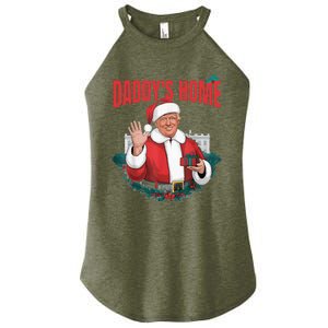 Santa Trump Christmas 2024 New President Women's Perfect Tri Rocker Tank