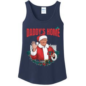 Santa Trump Christmas 2024 New President Ladies Essential Tank