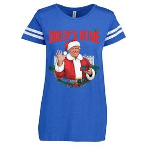 Santa Trump Christmas 2024 New President Enza Ladies Jersey Football T-Shirt