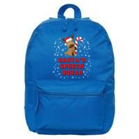 Speech Therapist Christmas Squad Slp Therapy Cute Reindeer Gift 16 in Basic Backpack