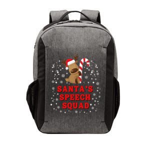 Speech Therapist Christmas Squad Slp Therapy Cute Reindeer Gift Vector Backpack