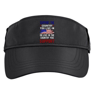 Support The Country You Live In Or Live In Where You Adult Drive Performance Visor