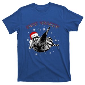 Stay Trashy Christmas Raccoon Xmas Trash Panda Raccoon Lover T-Shirt