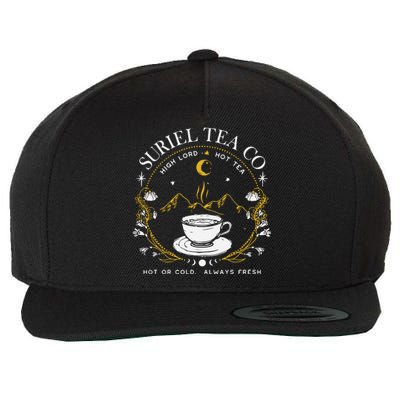 Suriel Tea Co Wool Snapback Cap