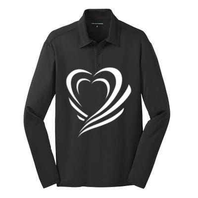 Shannon Turner Cakes Silk Touch Performance Long Sleeve Polo