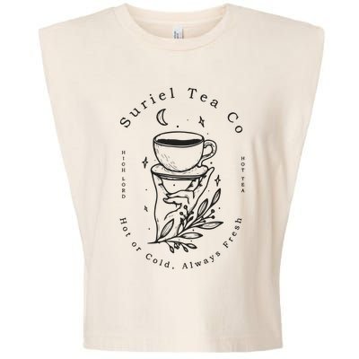 Suriel Tea Co Hot Or Cold Al Ways Fresh Garment-Dyed Women's Muscle Tee