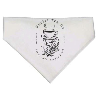 Suriel Tea Co Hot Or Cold Al Ways Fresh USA-Made Doggie Bandana