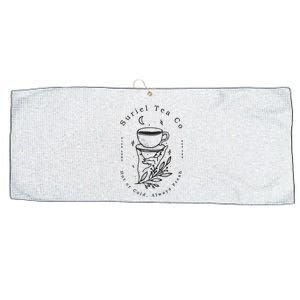 Suriel Tea Co Hot Or Cold Al Ways Fresh Large Microfiber Waffle Golf Towel