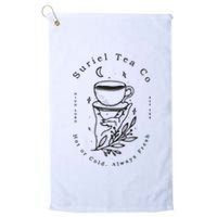 Suriel Tea Co Hot Or Cold Al Ways Fresh Platinum Collection Golf Towel