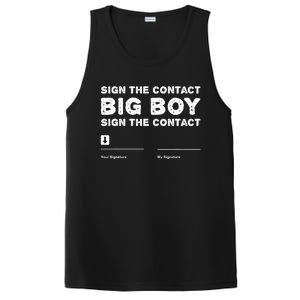 Sign The Contract Big Boy Funny Boxer Box Boxing Event 2024 PosiCharge Competitor Tank