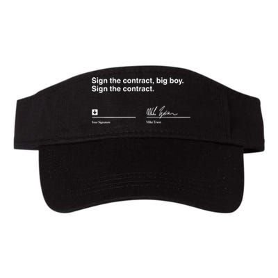 Sign The Contract Big Boy Sign The Contract Mike Tyson Valucap Bio-Washed Visor