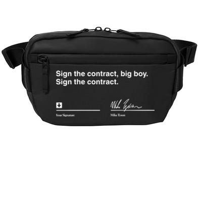 Sign The Contract Big Boy Sign The Contract Mike Tyson Crossbody Pack