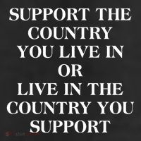 Support The Country You Live In 11oz C Handle Ceramic Mug