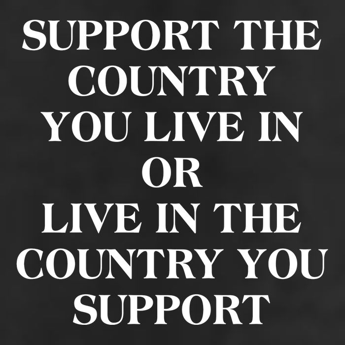 Support The Country You Live In Golf Towel
