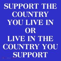 Support The Country You Live In Sustainable Beanie
