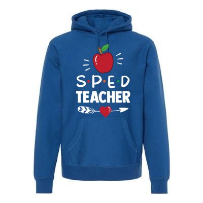 Sped Teacher Cute Awareness Special Education Cute Gift Premium Hoodie