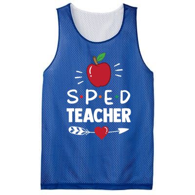 Sped Teacher Cute Awareness Special Education Cute Gift Mesh Reversible Basketball Jersey Tank