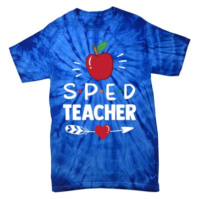 Sped Teacher Cute Awareness Special Education Cute Gift Tie-Dye T-Shirt