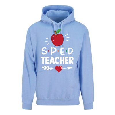 Sped Teacher Cute Awareness Special Education Cute Gift Unisex Surf Hoodie