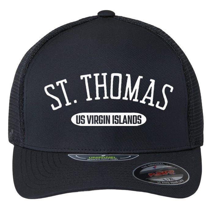 St Thomas Classic Style St Thomas Us Virgin Islands Flexfit Unipanel Trucker Cap