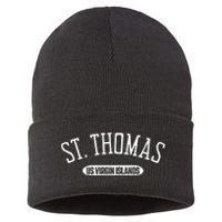 St Thomas Classic Style St Thomas Us Virgin Islands Sustainable Knit Beanie