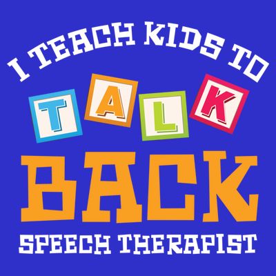Speech Therapist Cute Pediatric Slp Gift T-Shirt