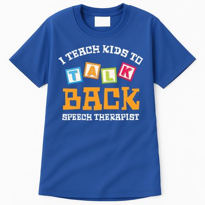 Speech Therapist Cute Pediatric Slp Gift Tall T-Shirt