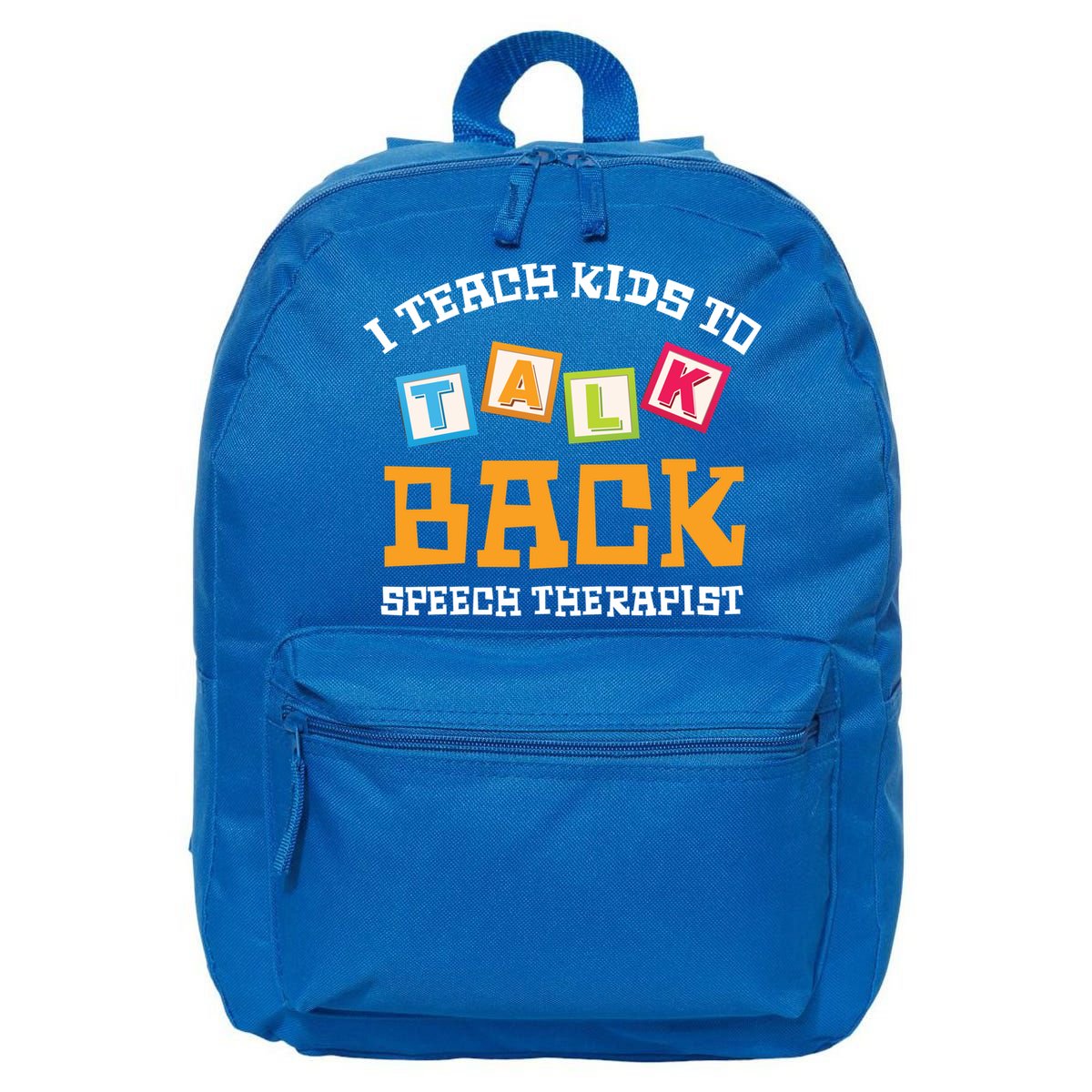 Speech Therapist Cute Pediatric Slp Gift 16 in Basic Backpack