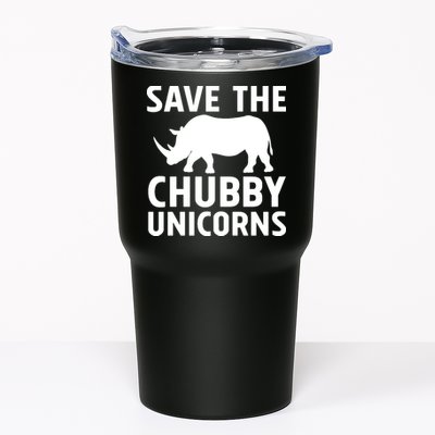 Save The Chubby Unicorns Funny Tumbler