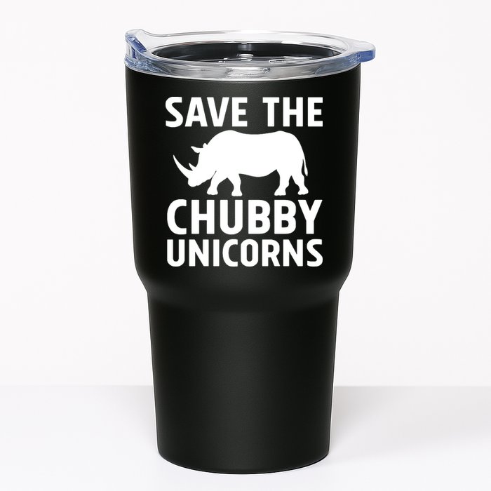 Save The Chubby Unicorns Funny Tumbler