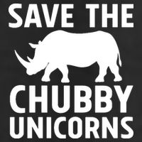 Save The Chubby Unicorns Funny Tumbler