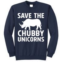 Save The Chubby Unicorns Funny Sweatshirt