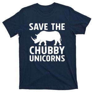 Save The Chubby Unicorns Funny T-Shirt