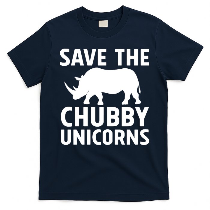 Save The Chubby Unicorns Funny T-Shirt