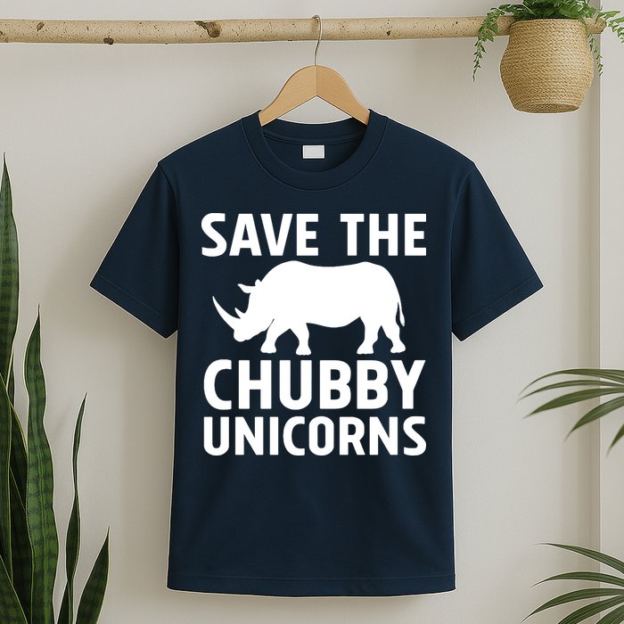 Save The Chubby Unicorns Funny T-Shirt