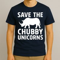 Save The Chubby Unicorns Funny T-Shirt