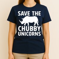 Save The Chubby Unicorns Funny T-Shirt