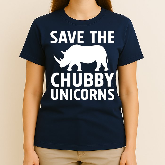 Save The Chubby Unicorns Funny T-Shirt