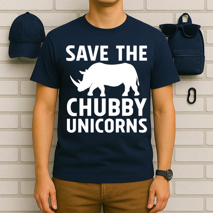 Save The Chubby Unicorns Funny T-Shirt