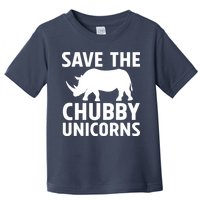 Save The Chubby Unicorns Funny Toddler T-Shirt
