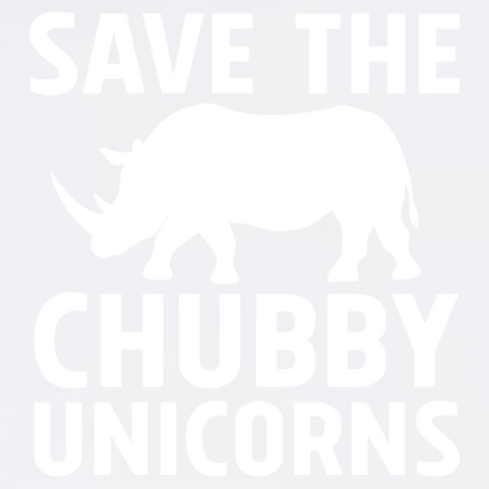 Save The Chubby Unicorns Funny Garment-Dyed Sweatshirt