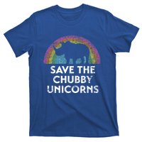 Save The Chubby Unicorns With Rainbow Gift T-Shirt