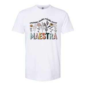 Spanish Teacher Cultivando Bilingues Maestra Language Teacher Softstyle CVC T-Shirt