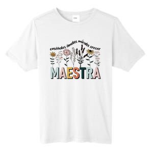 Spanish Teacher Cultivando Bilingues Maestra Language Teacher Tall Fusion ChromaSoft Performance T-Shirt