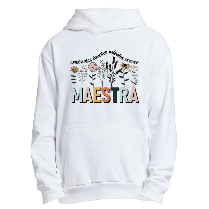 Spanish Teacher Cultivando Bilingues Maestra Language Teacher Urban Pullover Hoodie