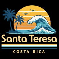Santa Teresa Costa Rica Retro Wave 16 in Basic Backpack